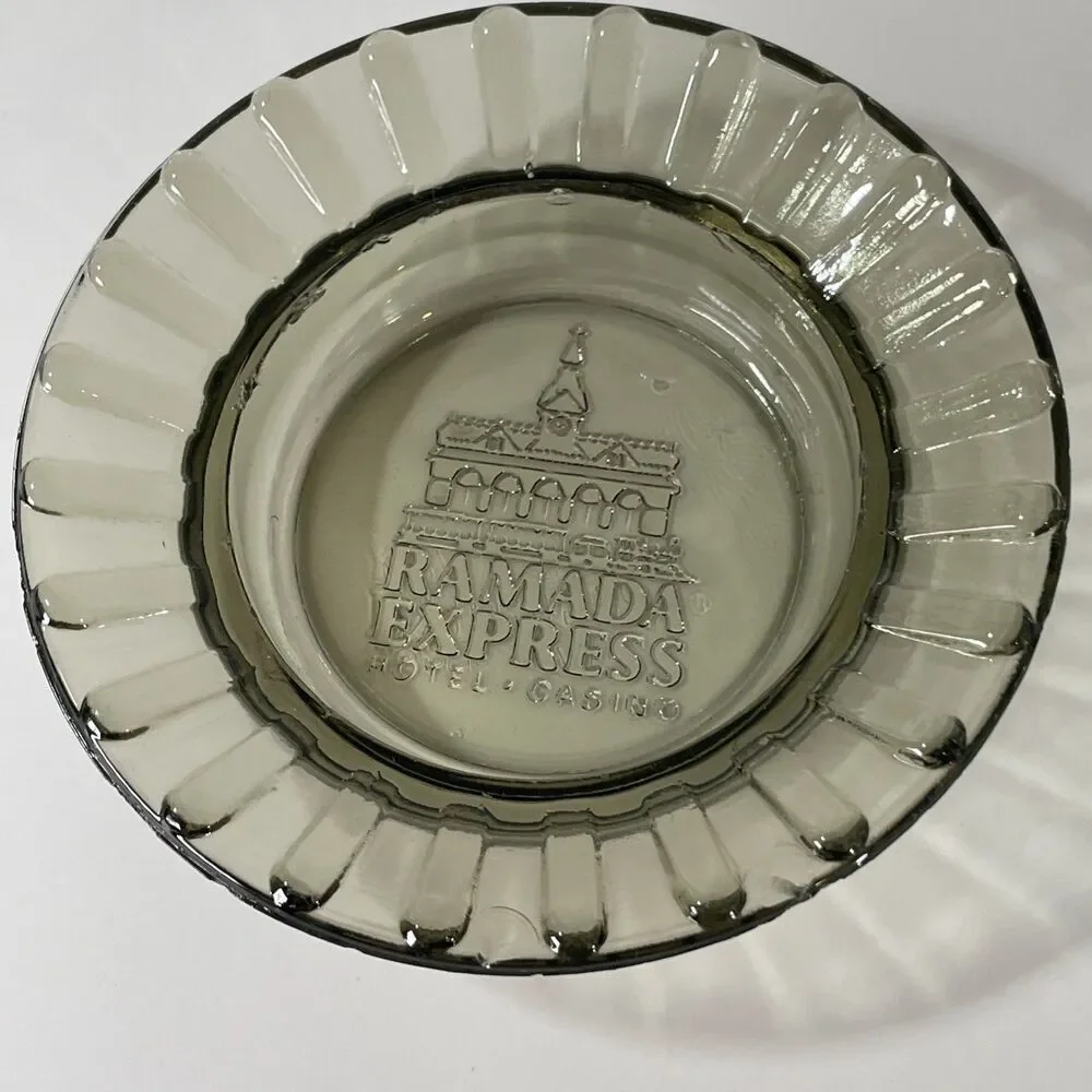 VINTAGE Ramada Express Hotel Casino Resort Ashtrays Las Vegas
